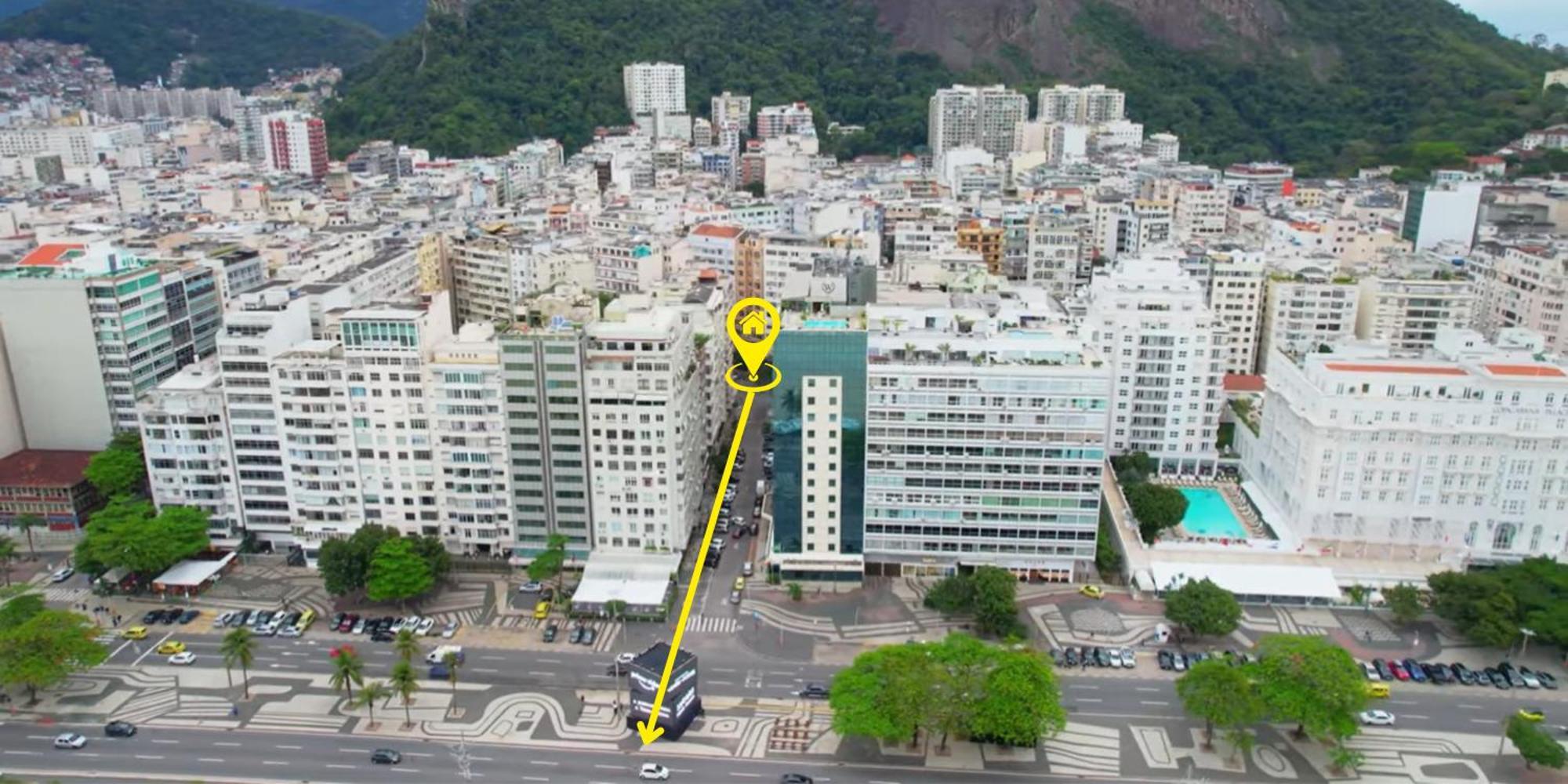Paraiso De Ferias - Flat Copacabana 1 ริโอเดจาเนโร ภายนอก รูปภาพ