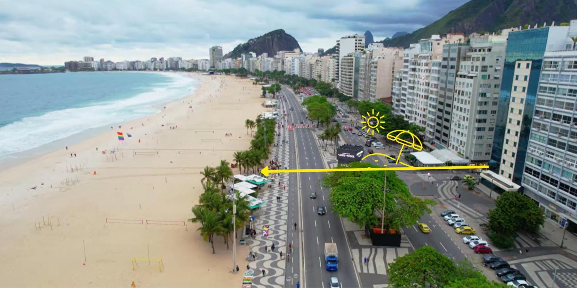 Paraiso De Ferias - Flat Copacabana 1 ริโอเดจาเนโร ภายนอก รูปภาพ